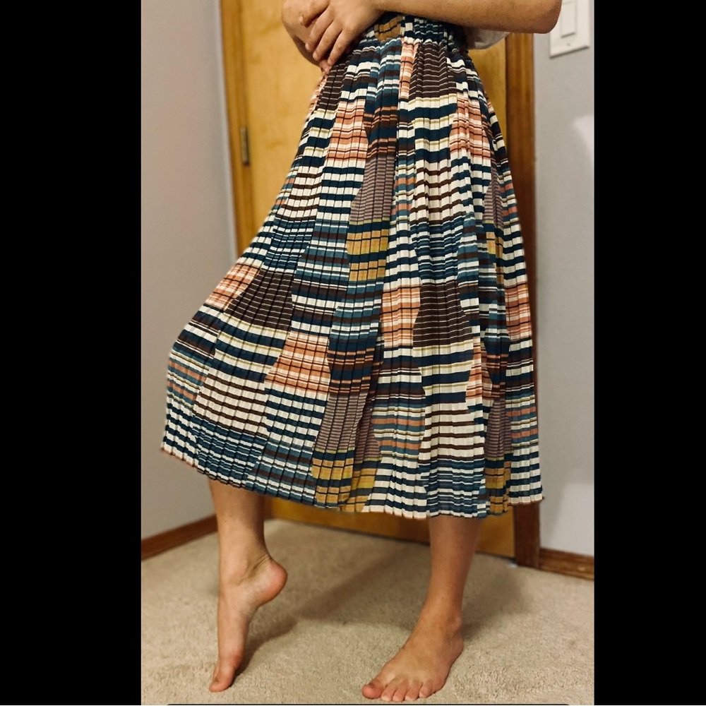Multicolored Zara Skirt Size Small